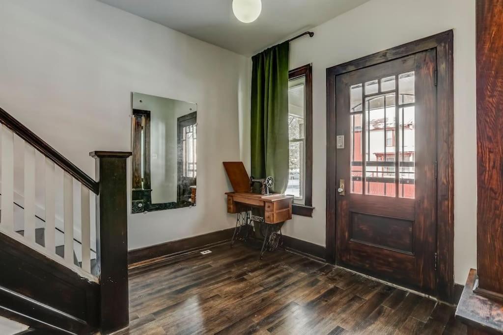 Luxe Mid-Century Styled Historic Townhouse #1 Villa Detroit Eksteriør bilde